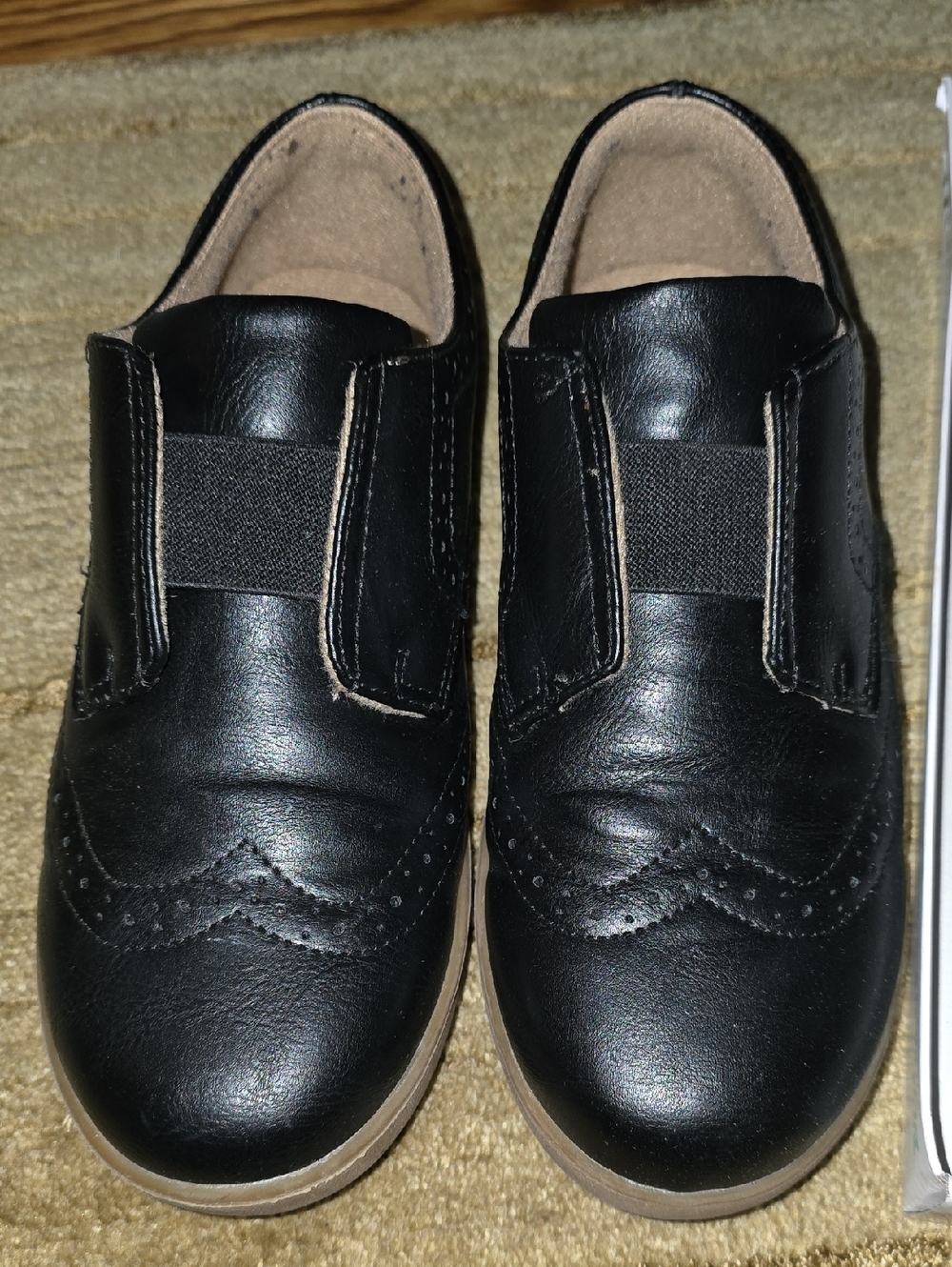 Sonoma Black Shoes. Size 6 Boys..
